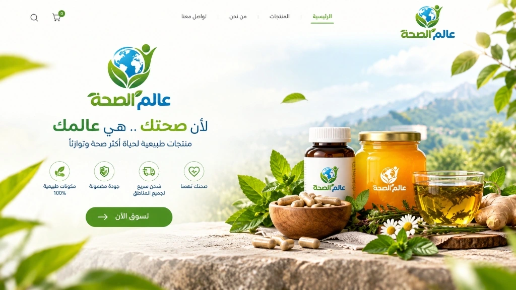 عالم الصحة - لأن صحتك هي عالمك - منتجات طبيعية لحياة أكثر صحة وتوازناً
